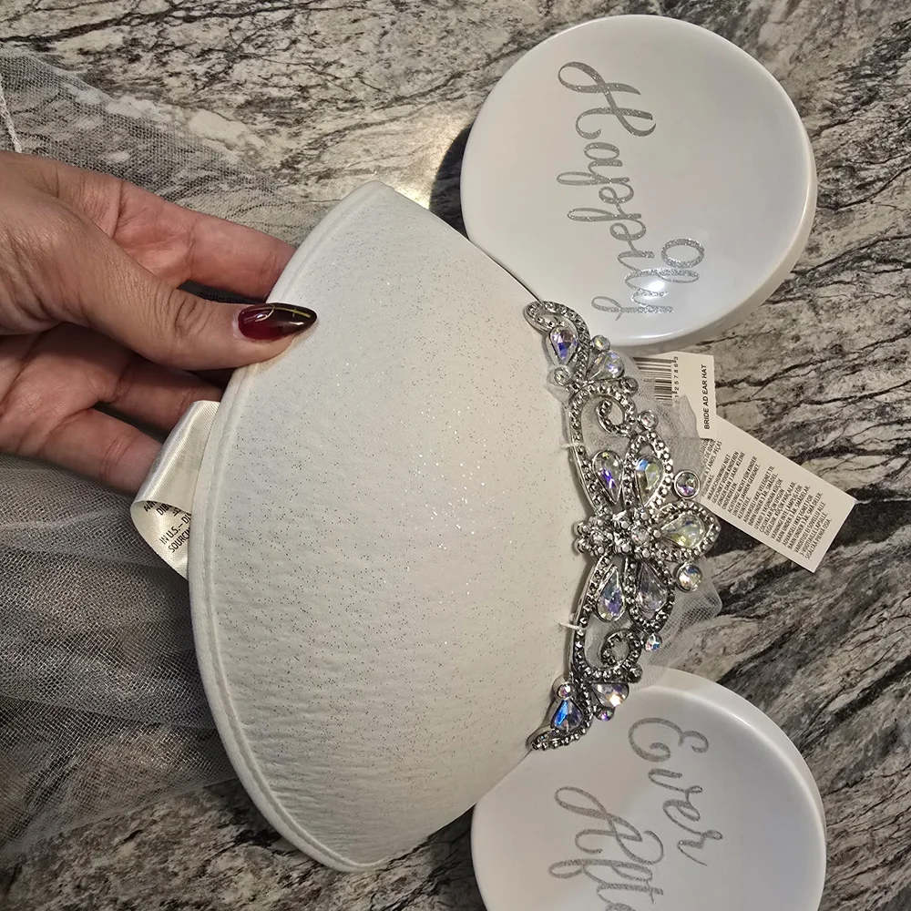 Happily Ever After Wedding Party Hat Set